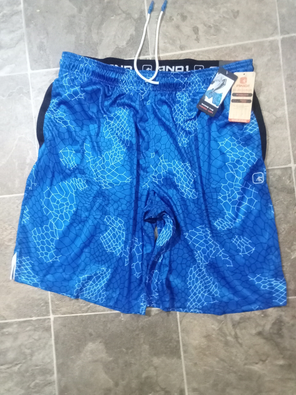 Under Armour Blue Athletic Mesh Shorts